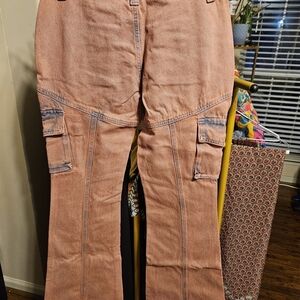 Bold Moves Low Rise Cargo Jeans